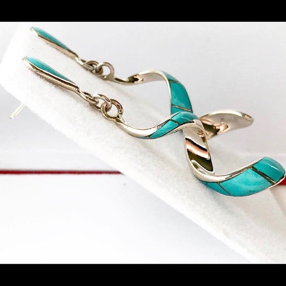 NWT Sleeping Beauty Turquoise Earrings - Picture 2 of 5